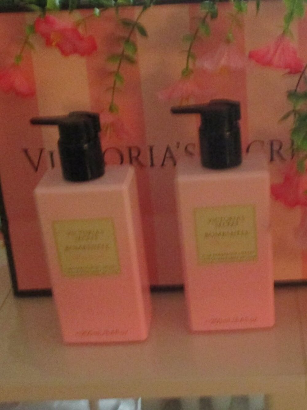 2 (TWO) VICTORIA’S SECRET BOMBSHELL BOUQUET FRAGRANCE BODY LOTION CREAM 8.4 oz